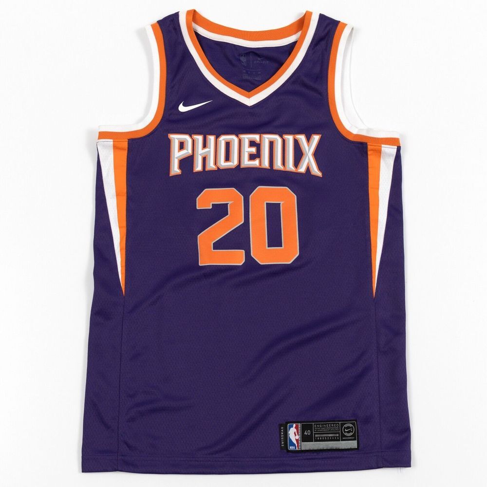 Nike Phoenix Suns Jersey Mens Small Purple Dri Fit Swingman‎ Josh Jackson EUC